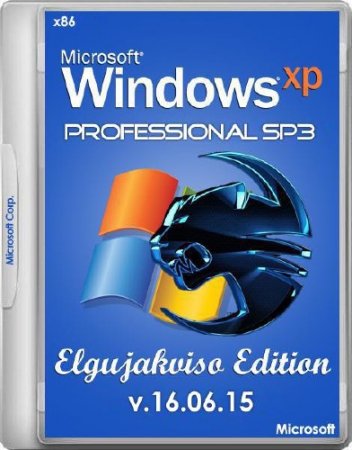 Windows XP Pro SP3 Elgujakviso Edition v.16.06.15 (x86/RUS)