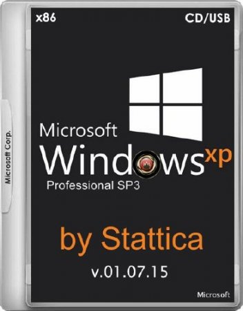 Windows XP Pro SP3 Final Edition CD/USB v.01.07.15 by Stattica (x86/RUS)