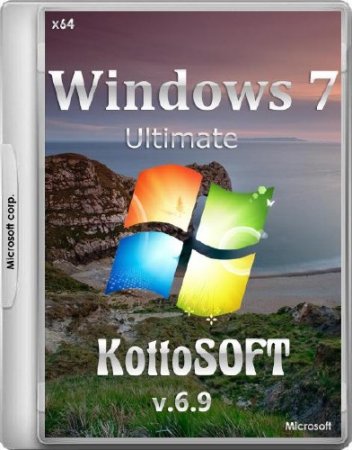 Windows 7 Ultimate SP1 KottoSOFT v.6.9 (x64/RUS/2015)