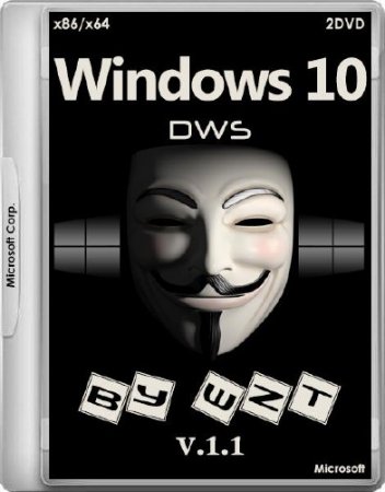 Windows 10 DWS x86/x64 by WZT v.1.1 (2015/RUS/MULTi8)