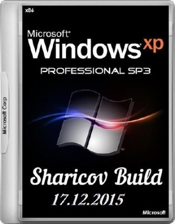 Windows XP Professional SP3 VL by Sharicov Build 17.12.2015 (x86/RUS)