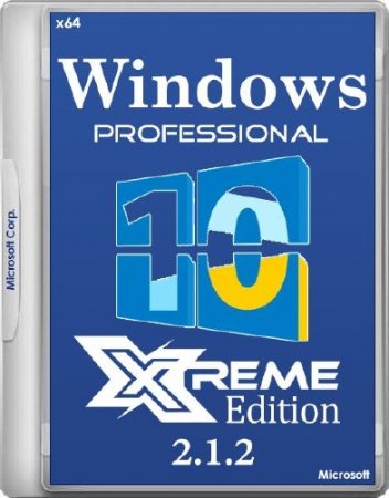 Windows 10 Pro x64 eXtreme Edition v.2.1.2 by c400's (RUS/2016)