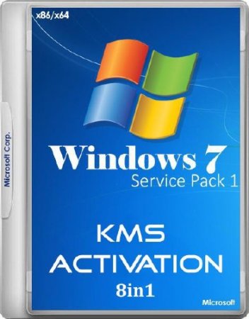 Windows 7 SP1 x86/x64 -8in1- KMS-activation v.2 by m0nkrus (2016/RUS/ENG)