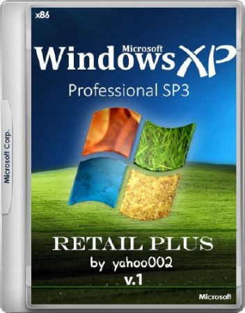 Windows XP Professional SP3 x86 Retail Plus v.1 by yahoo002 (RUS/ENG/2016)