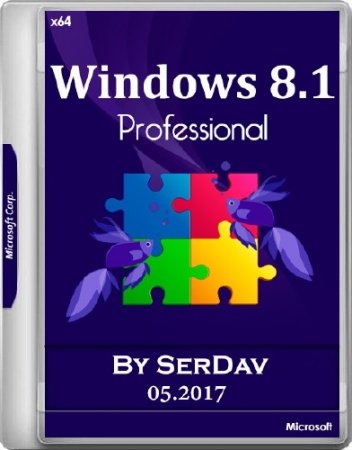 Windows 8.1 Pro by SerDav ESD 05.2017 (x64/RUS)
